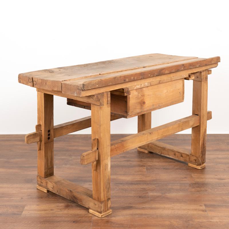 antique work table island