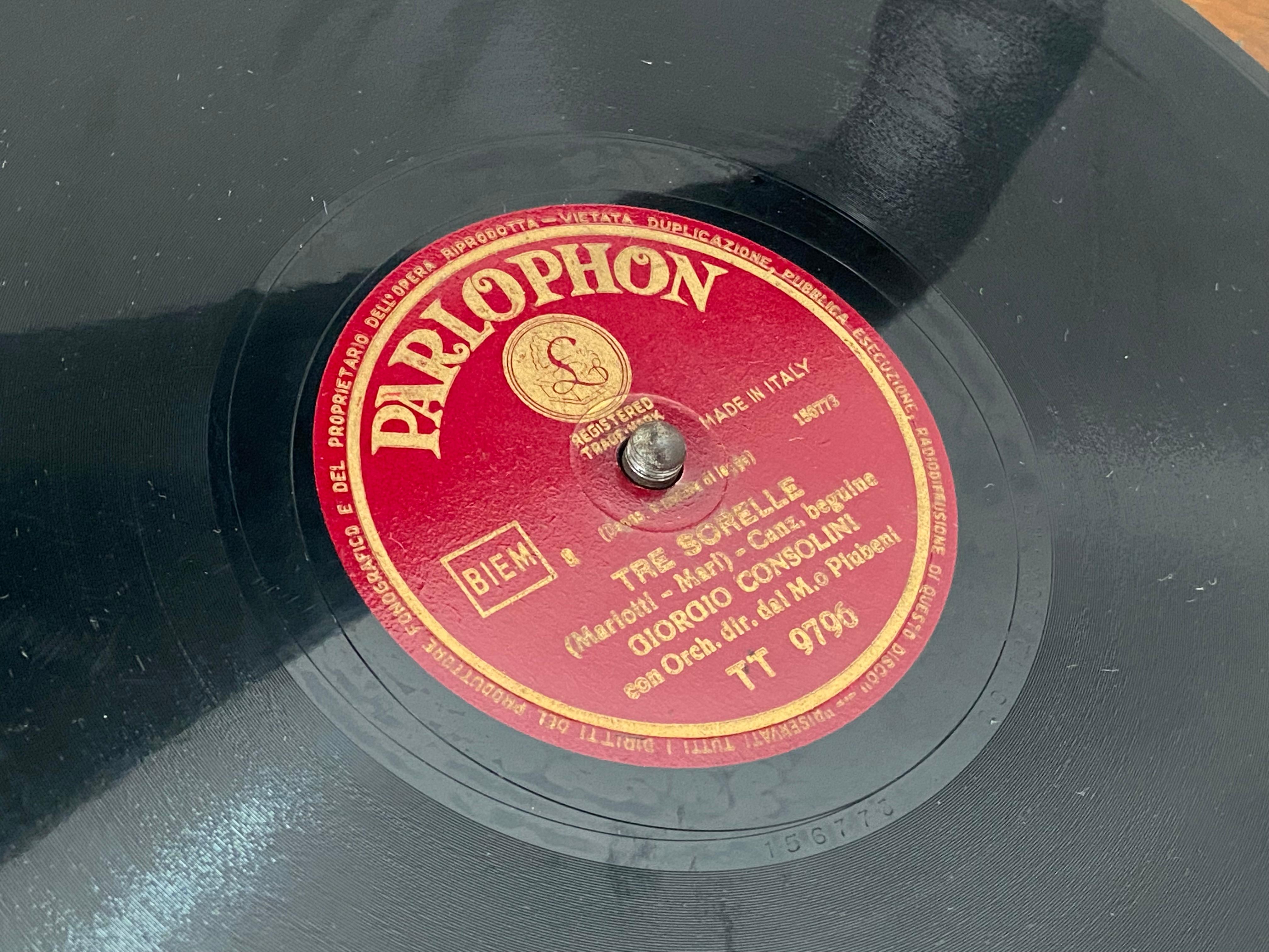 Art Deco Antique Working Gramophone, 1920, Columbia Grafonola