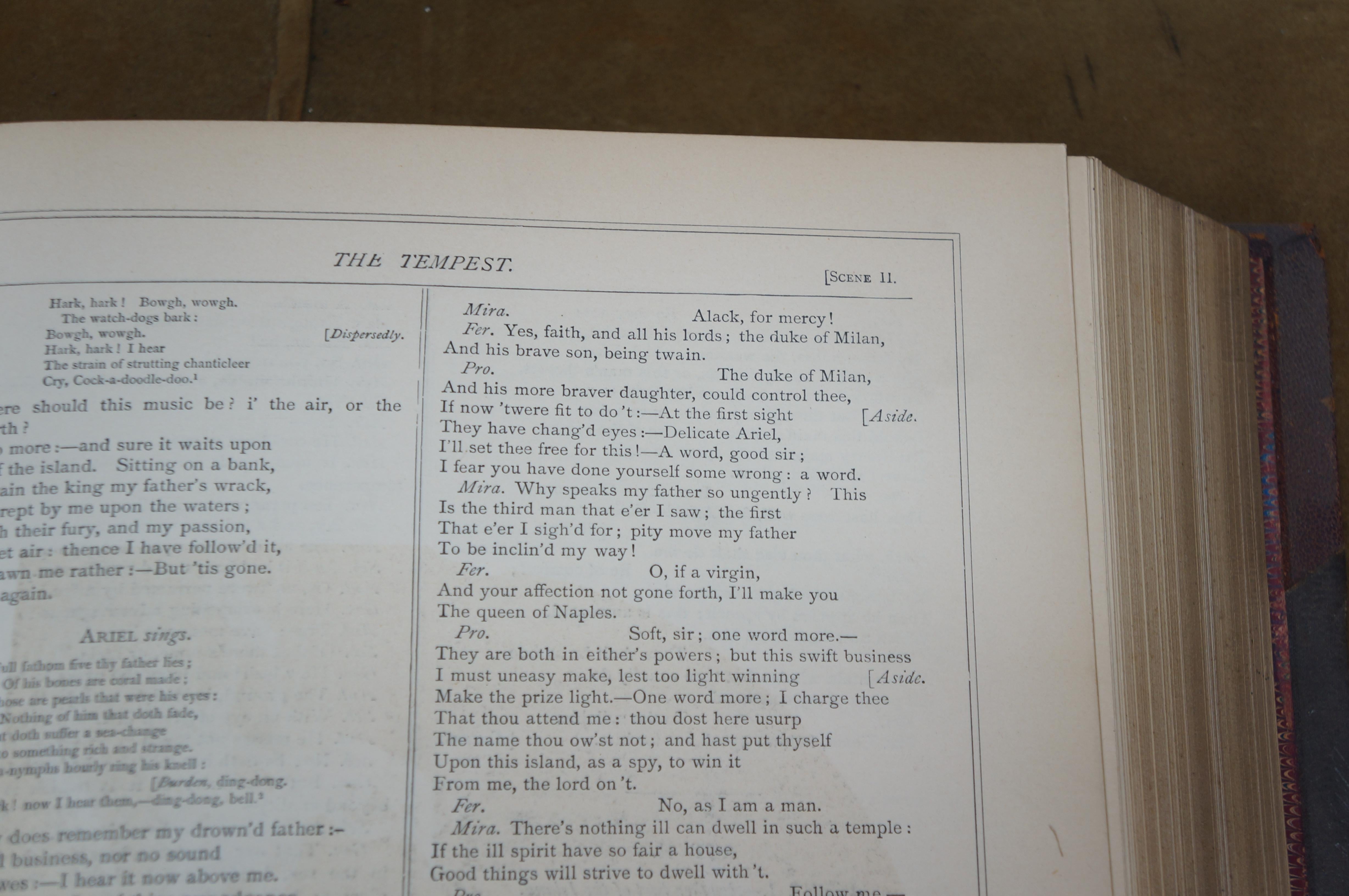 Antiguas Obras de Shakespeare Edición Imperial Vol I Charles Knight Virtue 15