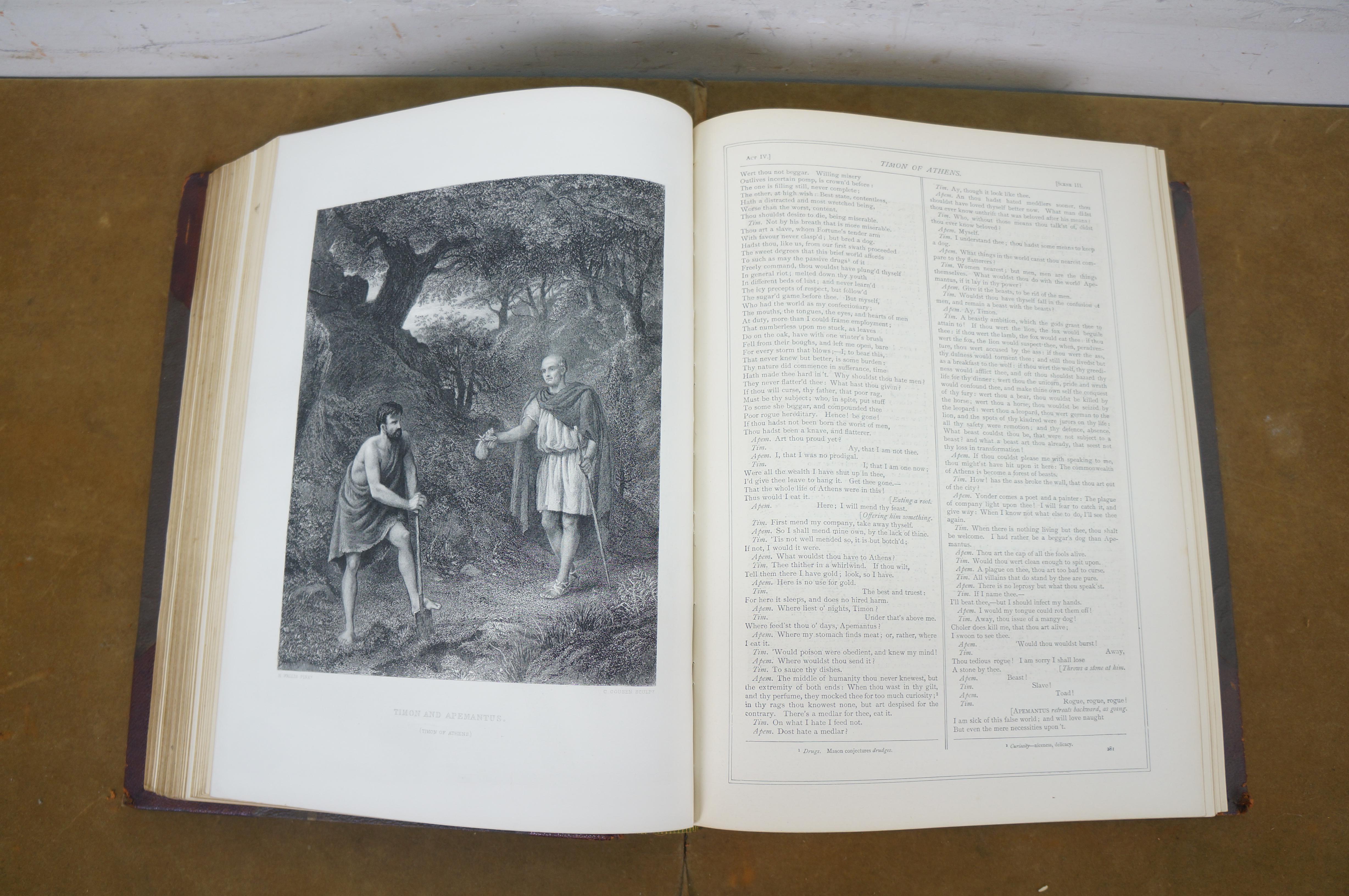 Antiguas Obras de Shakespeare Edición Imperial Vol II Charles Knight Virtue 15
