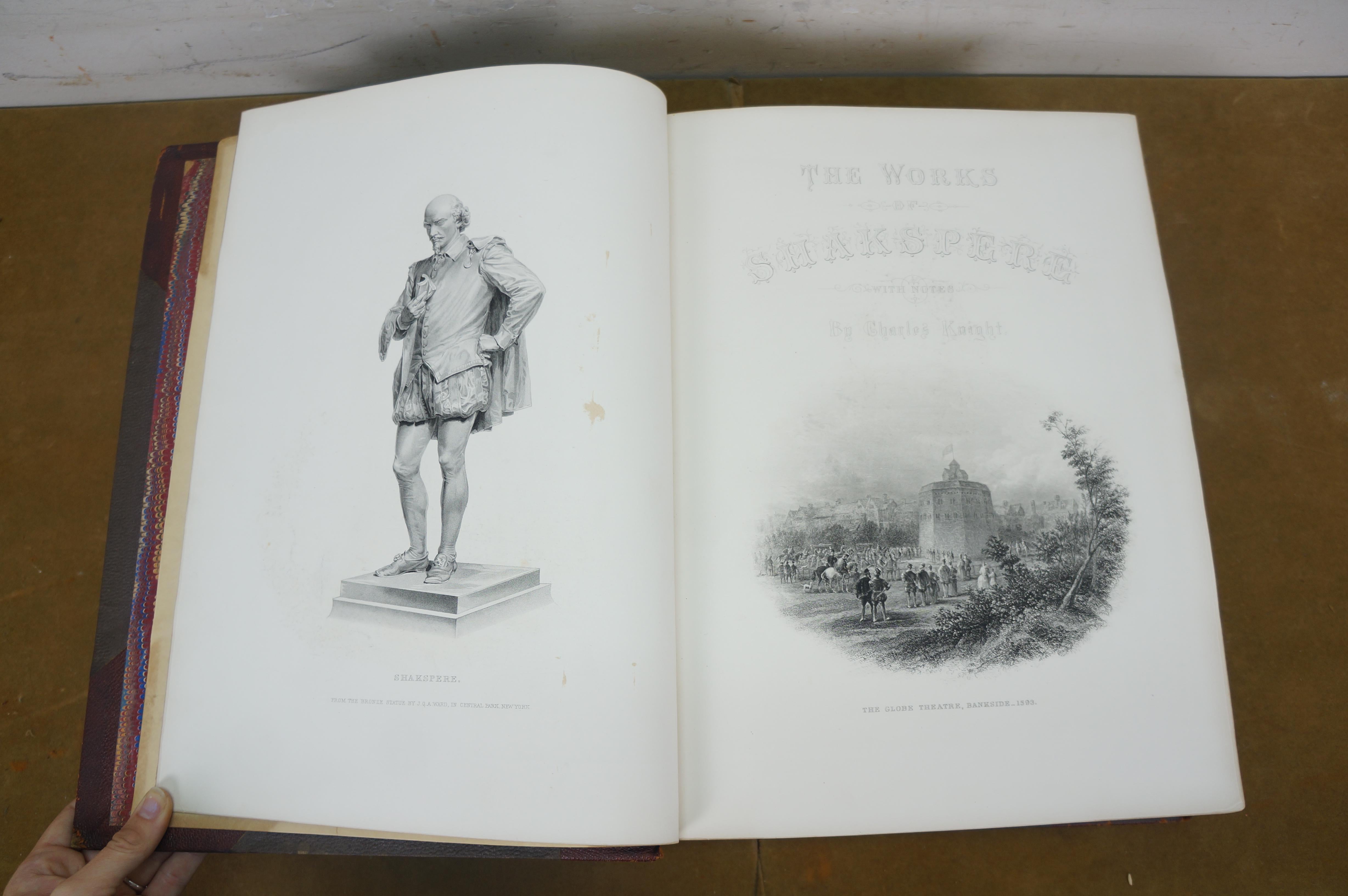 Antiguas Obras de Shakespeare Edición Imperial Vol II Charles Knight Virtue 15