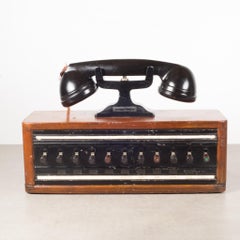 Antique World War ll Era US Navy Bakelite Switch Board Phone c.1940