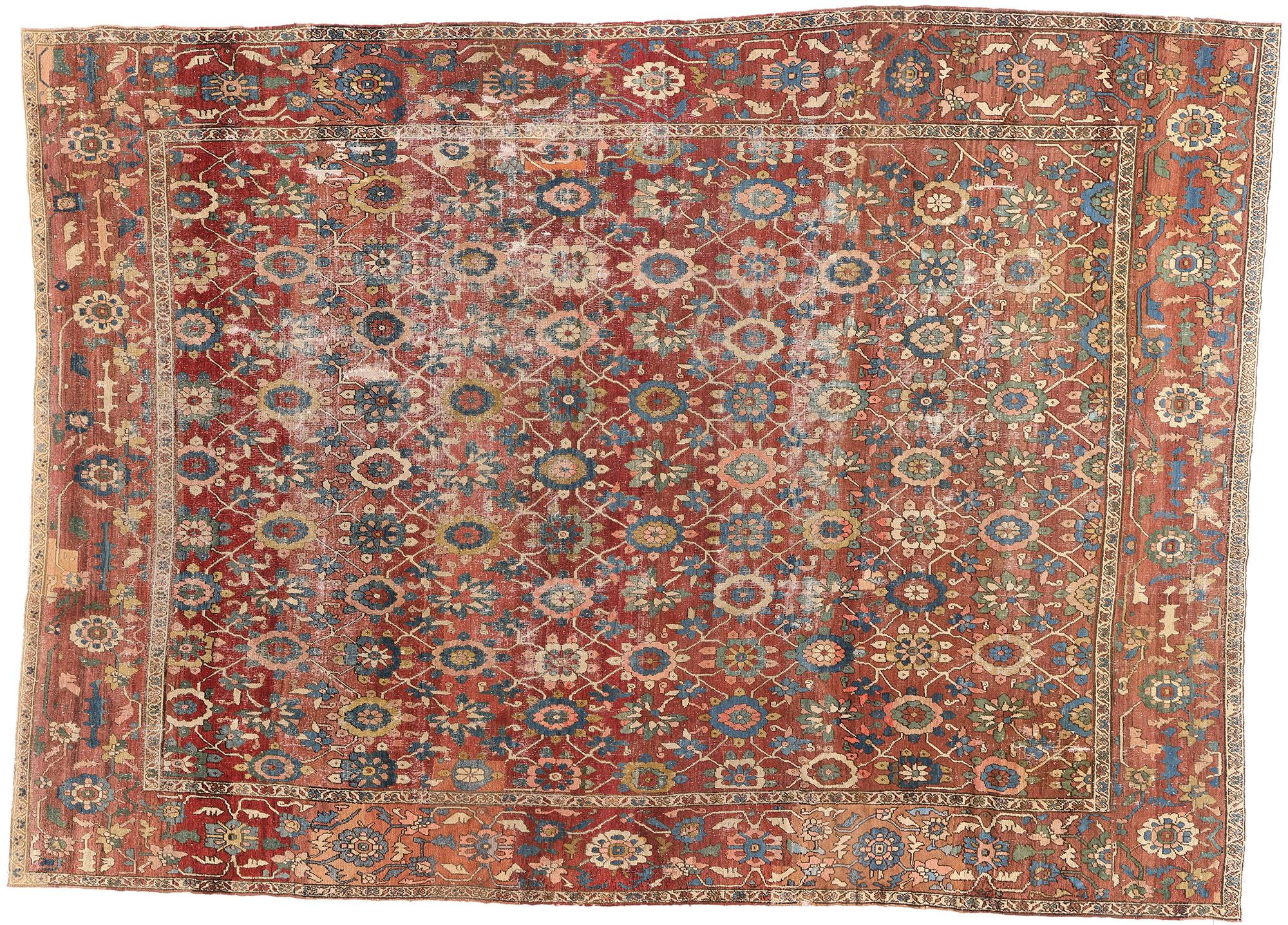Persischer Bakshaish-Teppich des späten 19. Jahrhunderts mit traditionellem Stil im Angebot 5