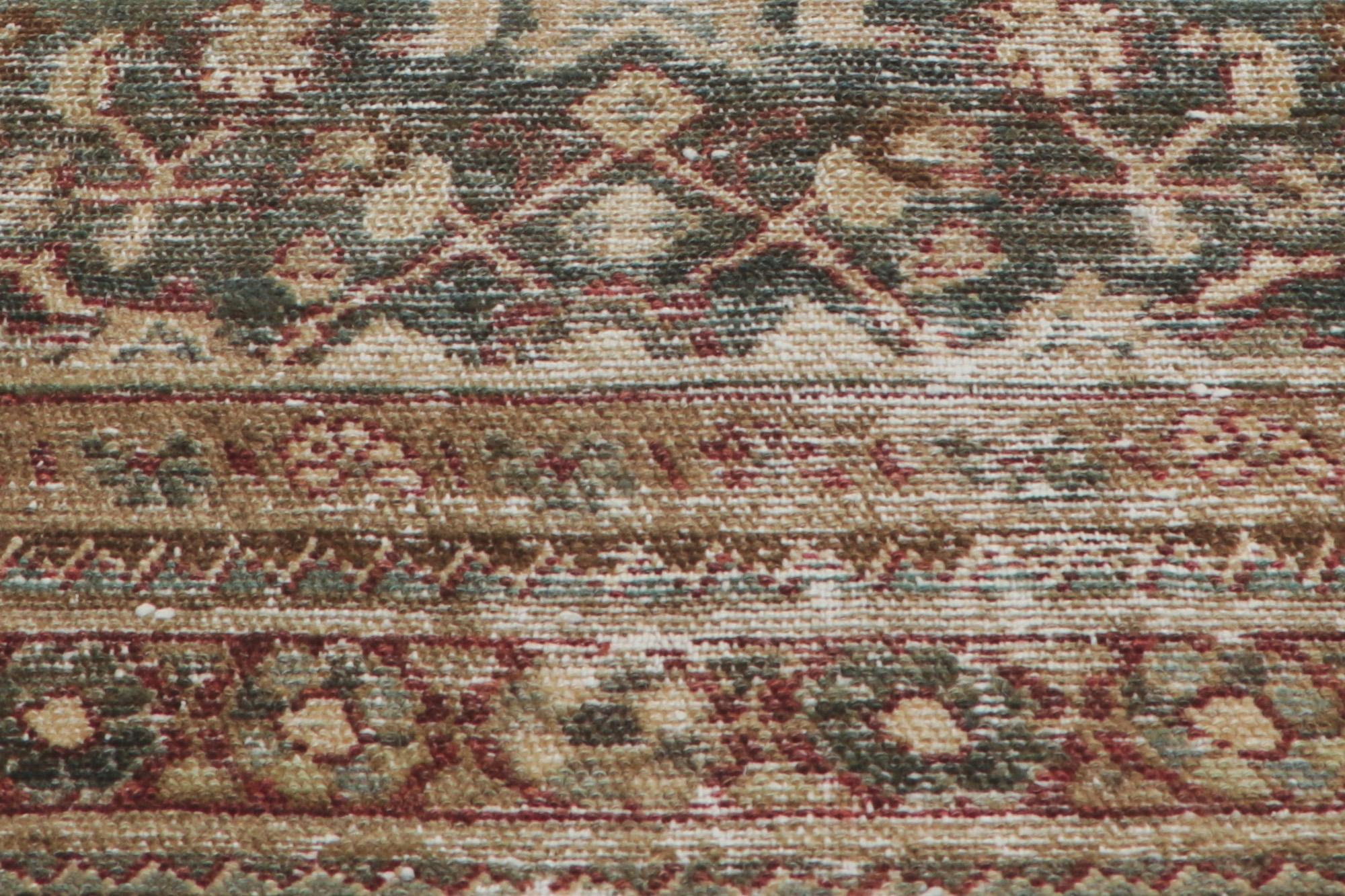 Antique-Worn Persian Malayer Rug, Relaxed Refinement Meets Rustic Charm For Sale 3