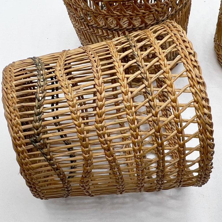 rattan cup holder