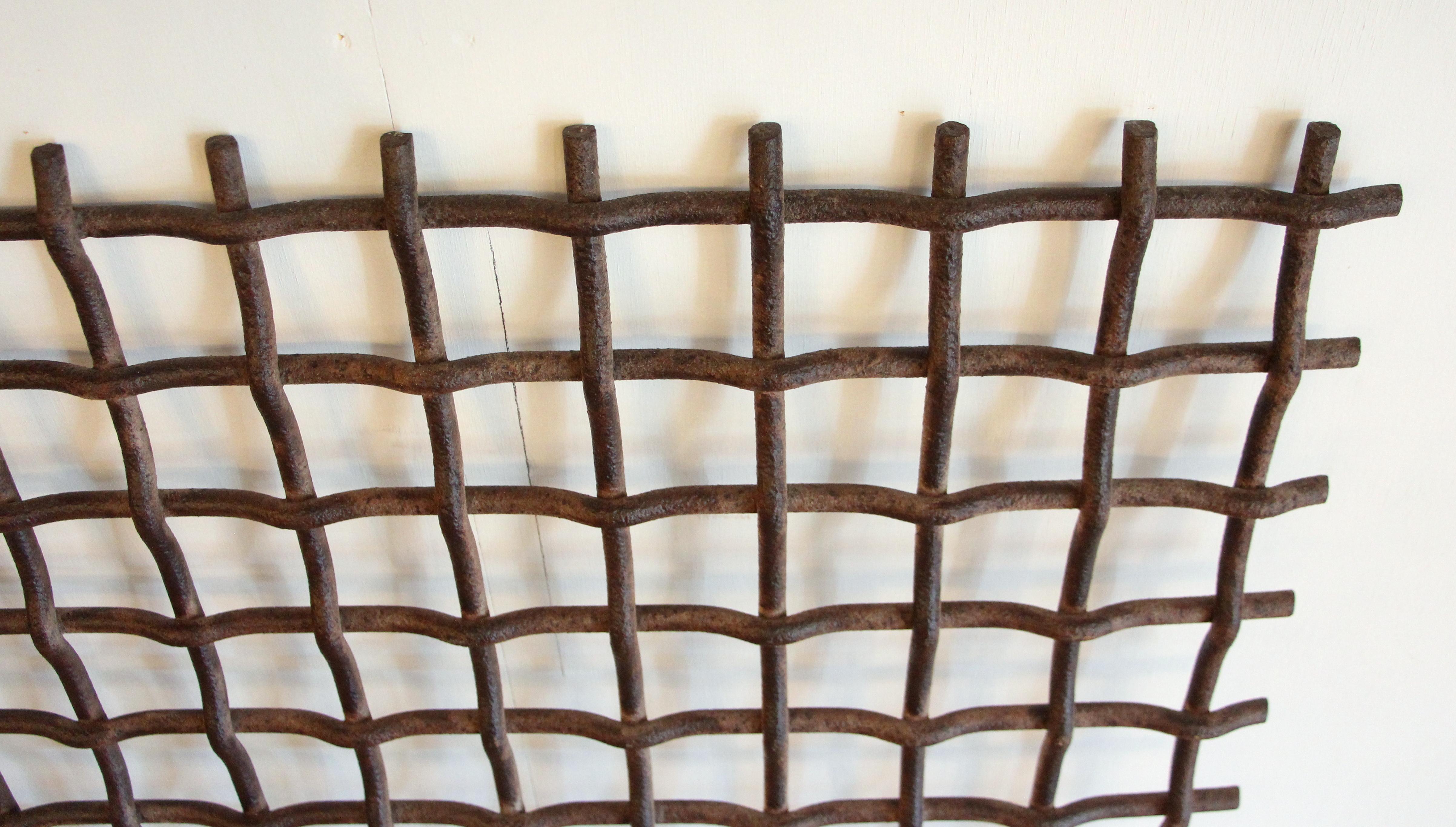 griglia in ferro battuto
