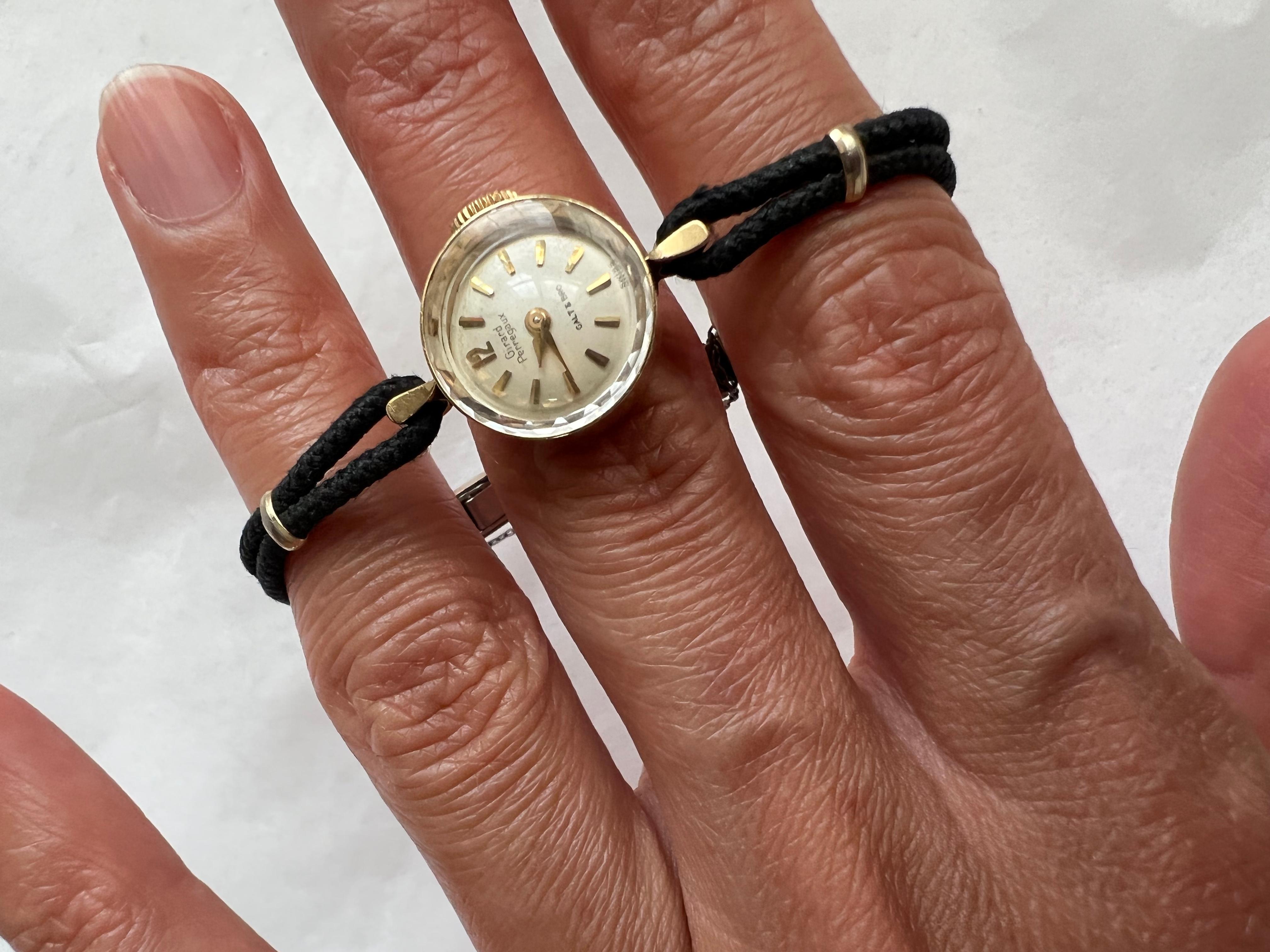 Antique Wristwatch Watch 14k Gold Case Galt Vintage Estate Item Find For Sale 6