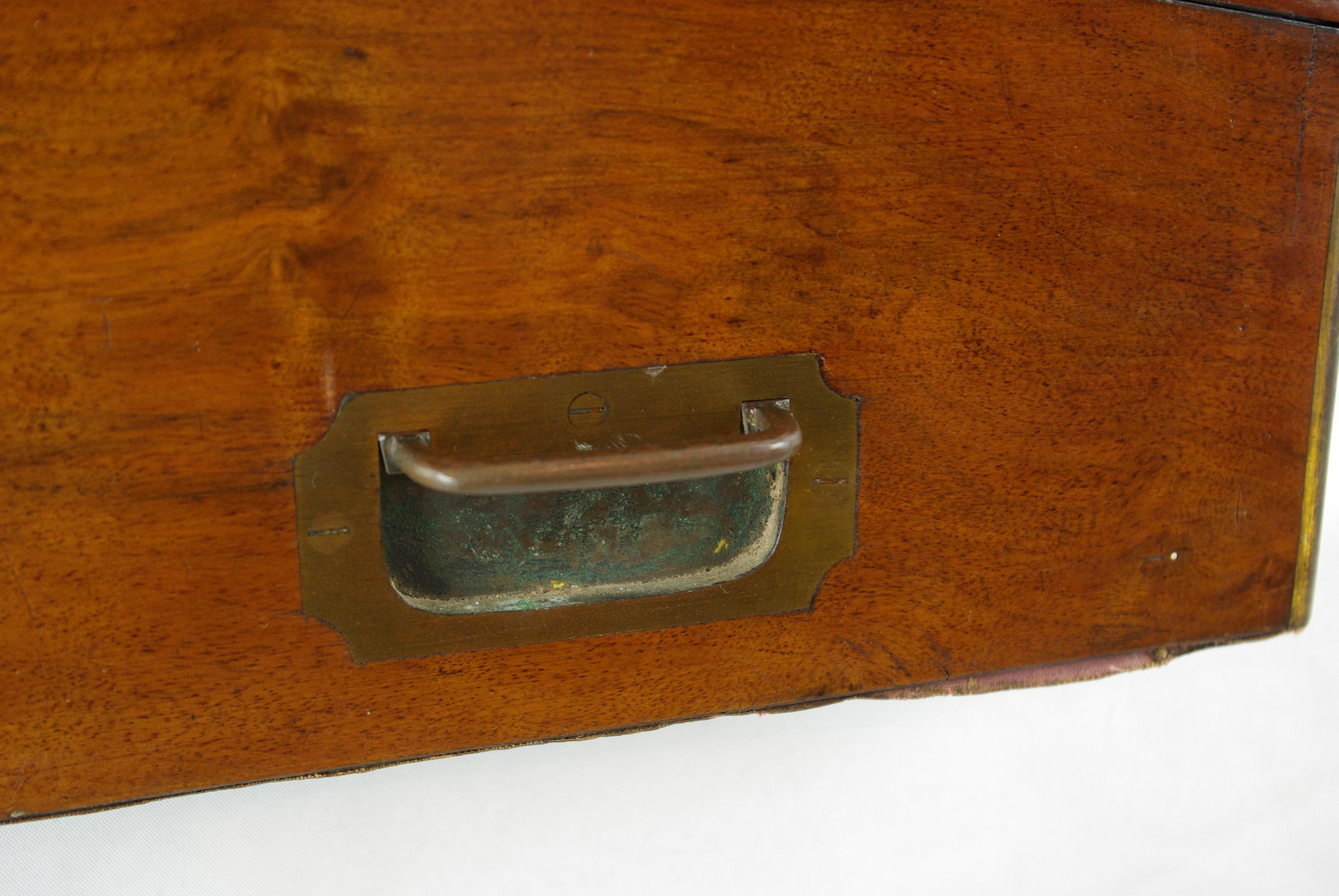Antique Writing Slope, Victorian Lap Desk, Walnut, Scotland 1860s, B1442 5