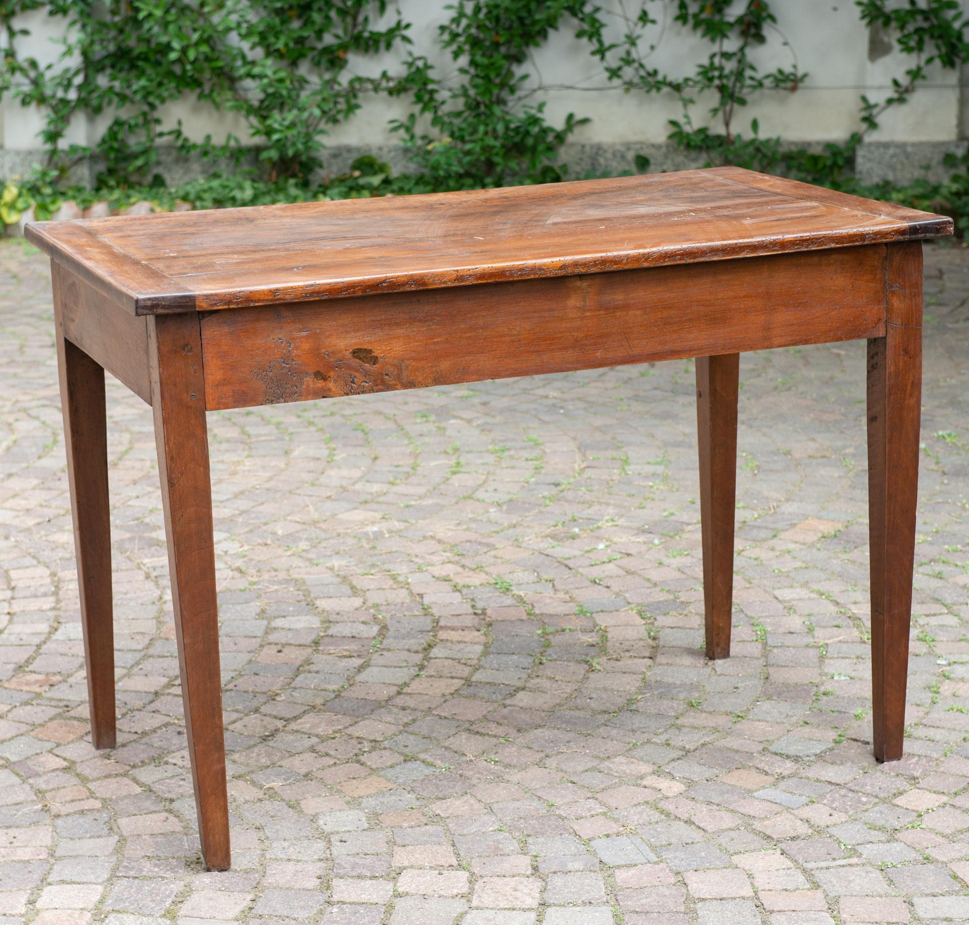 Antique Writing Walnut Desk For Sale at 1stDibs