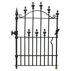 Antique Wrought & Cast Iron Side Gate