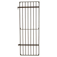 Hierro forjado antiguo 84,25 pulg. Puerta Alta de Jardín
