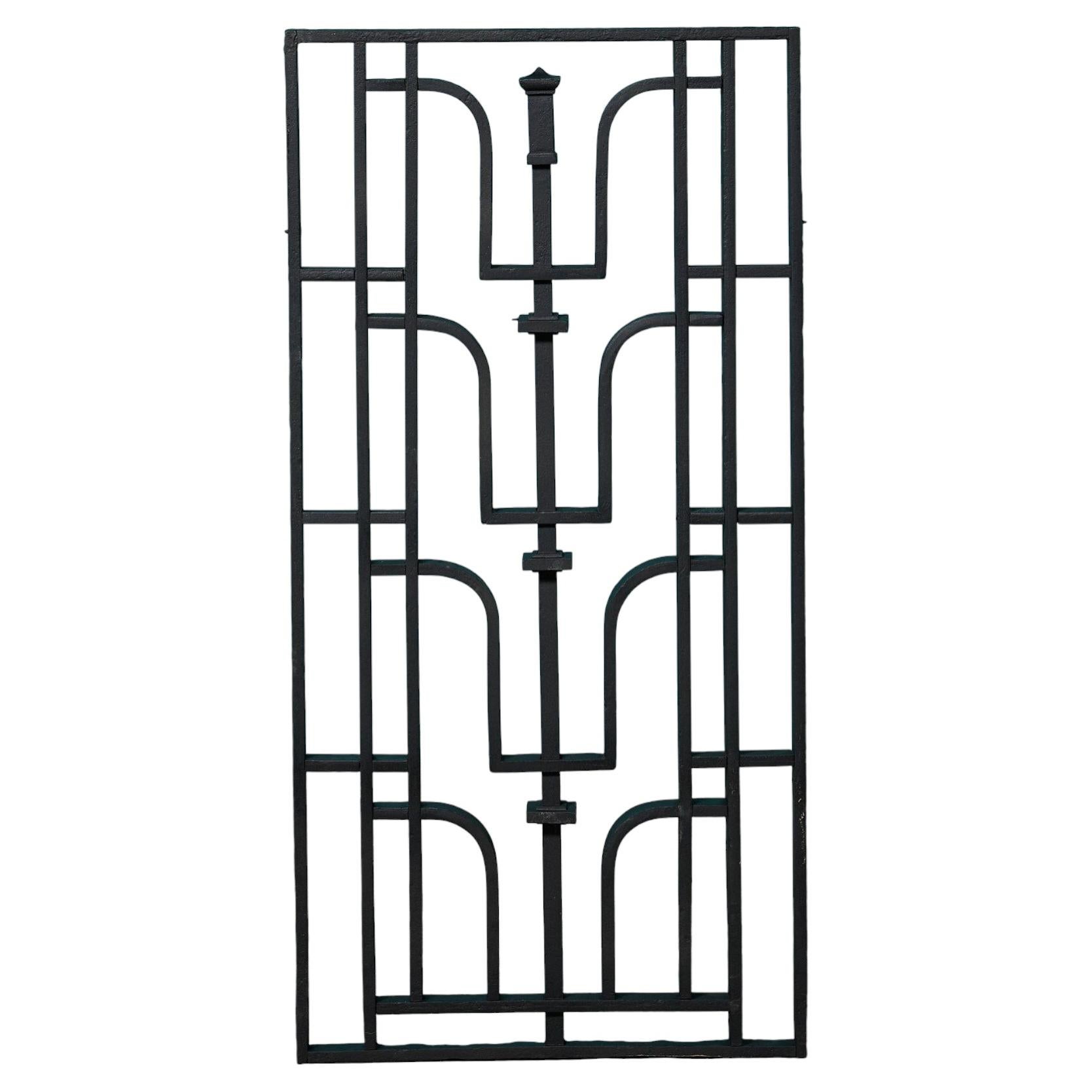 Panel decorativo antiguo de hierro forjado en venta