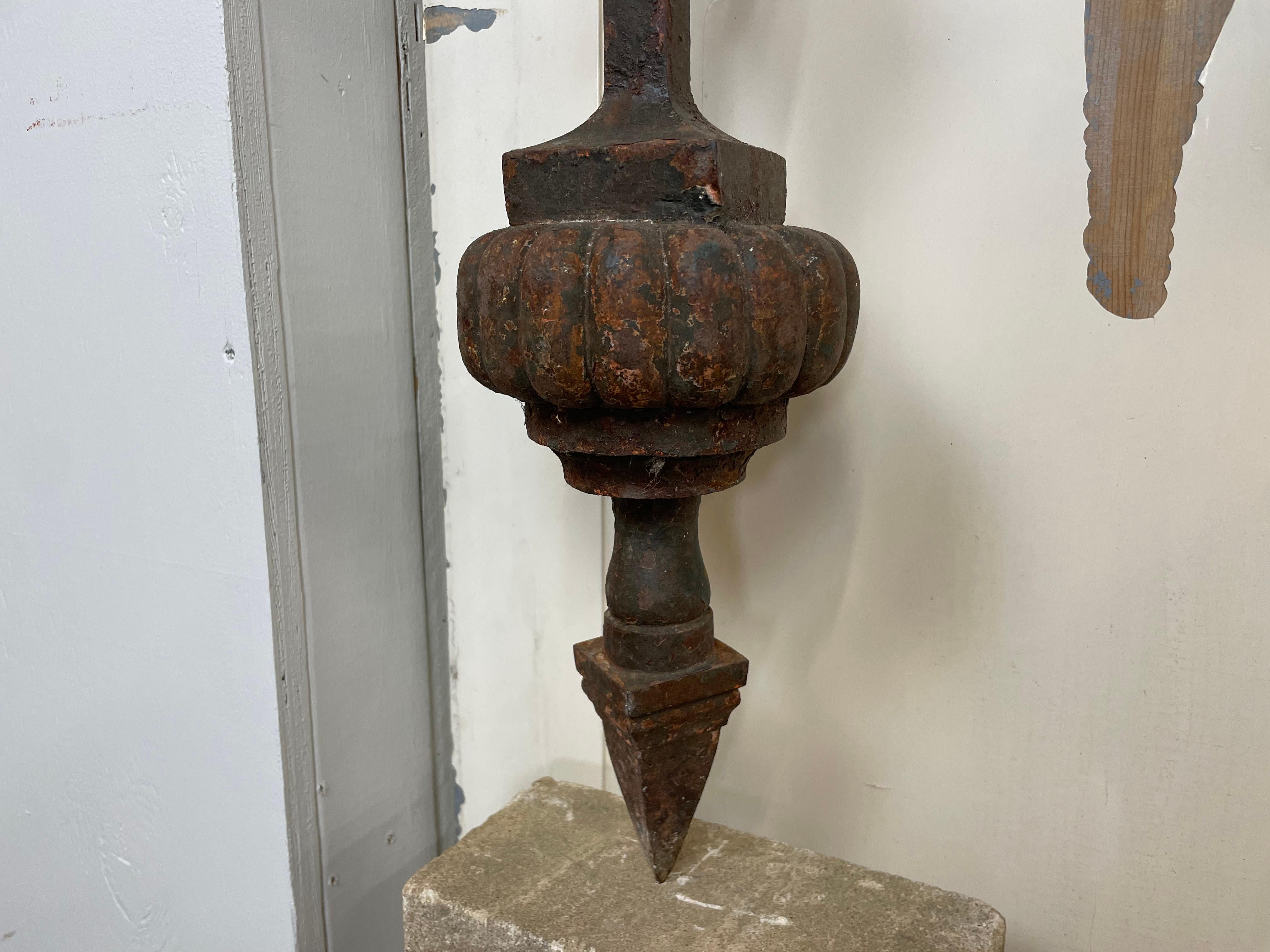 Antique Wrought Iron French Locksmith Sign For Sale 3