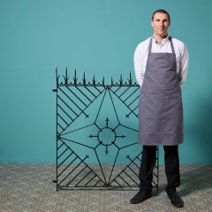 Antique Wrought Iron Garden Gate