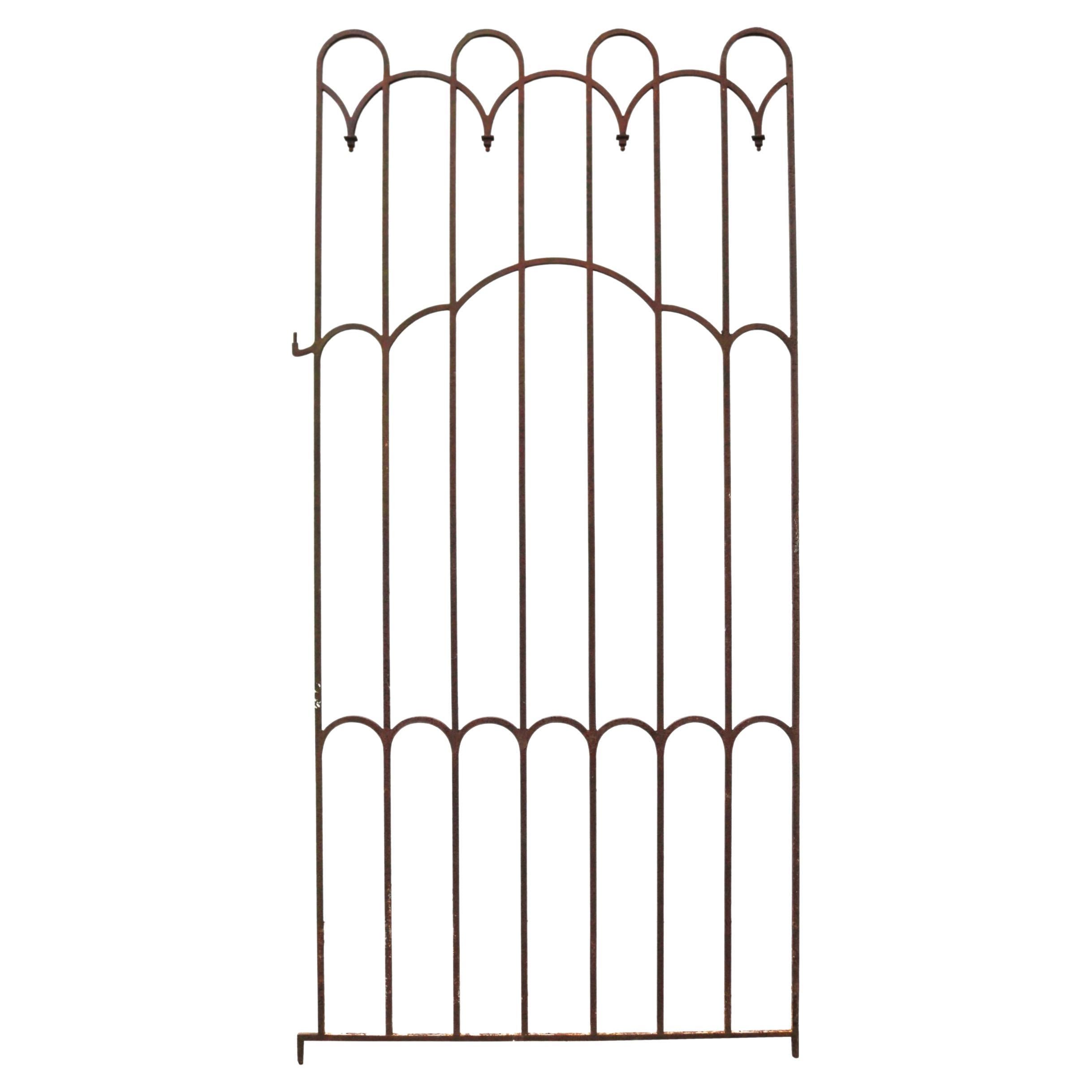 Antique Wrought Iron Panel or Gate