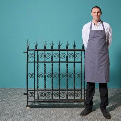 Antique Wrought Iron Pedestrian Gate