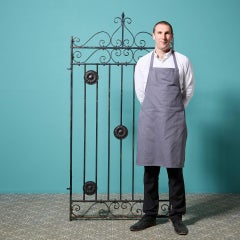 Antique Wrought Iron Pedestrian Gate