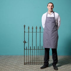 Antique Wrought Iron Pedestrian Gate