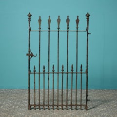 Antique Wrought Iron Pedestrian Gate