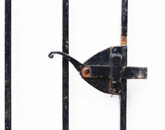 Antique Wrought Iron Side Gate