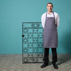 Antique Wrought Iron Side Gate