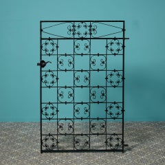 Antique Wrought Iron Side Gate