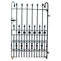 Antique Wrought Iron Side Gate