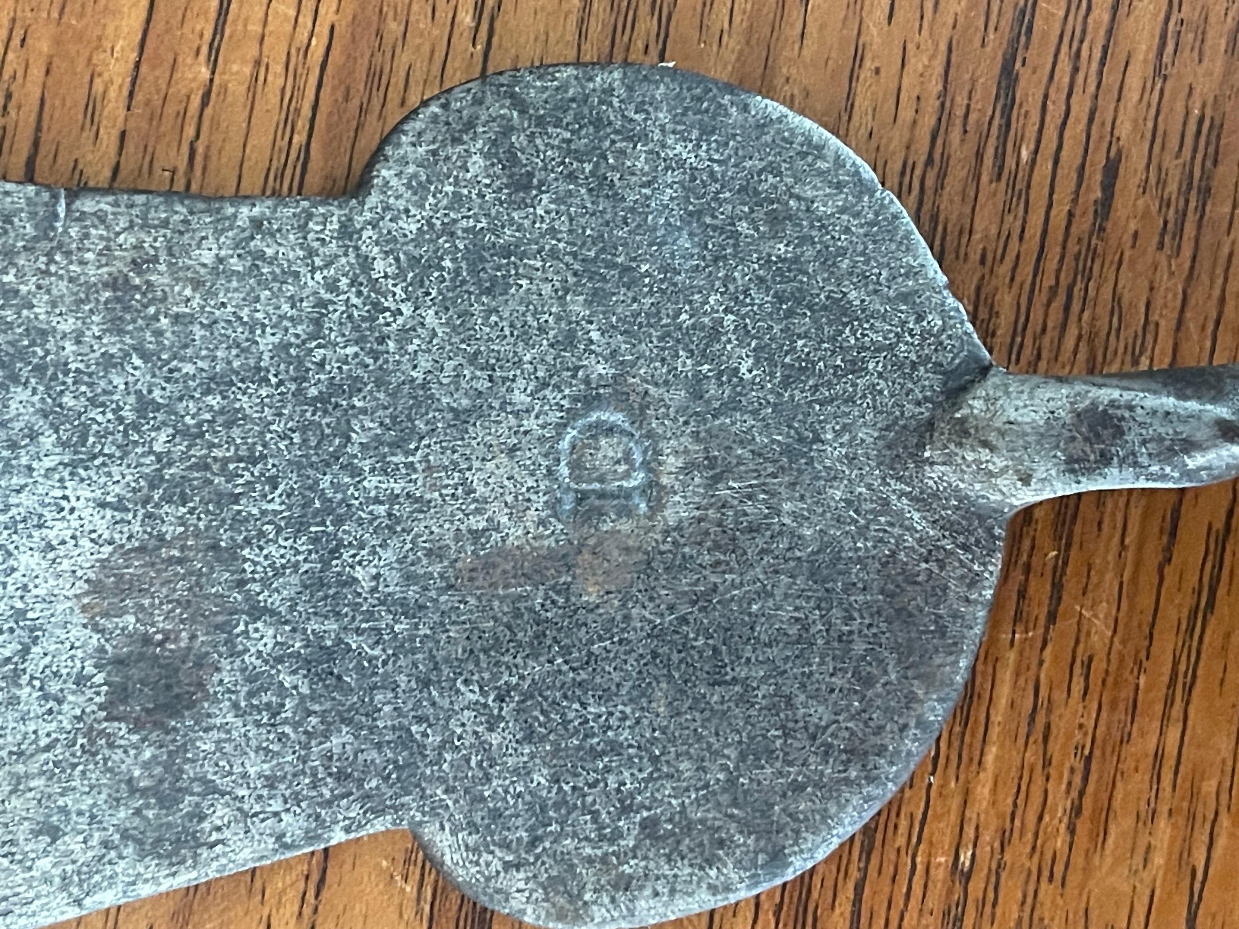 Antique Wrought Iron Spatula and Bottle Opener For Sale 1