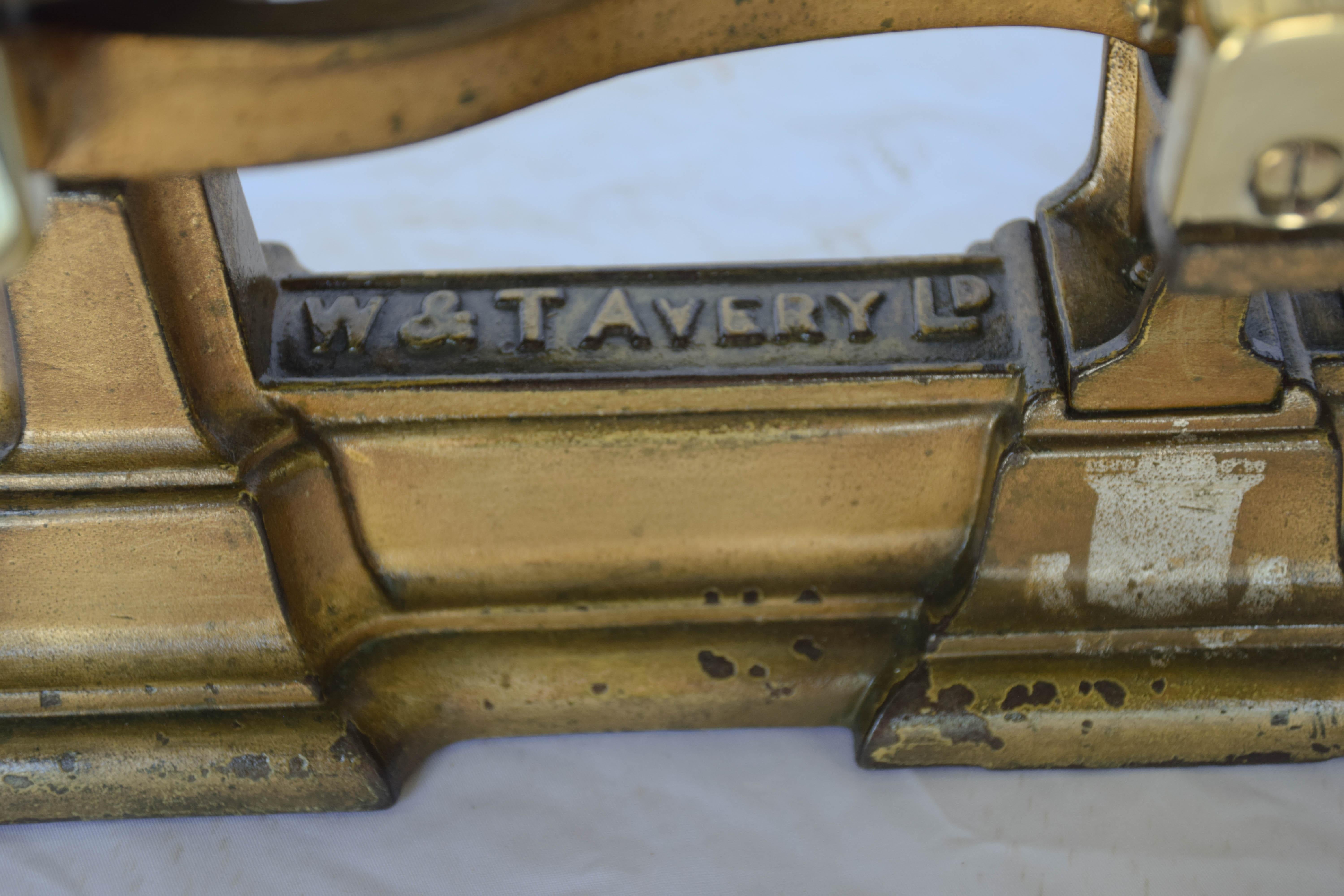 w & t avery scales antique
