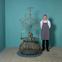 Antique Wrought Iron Wellhead