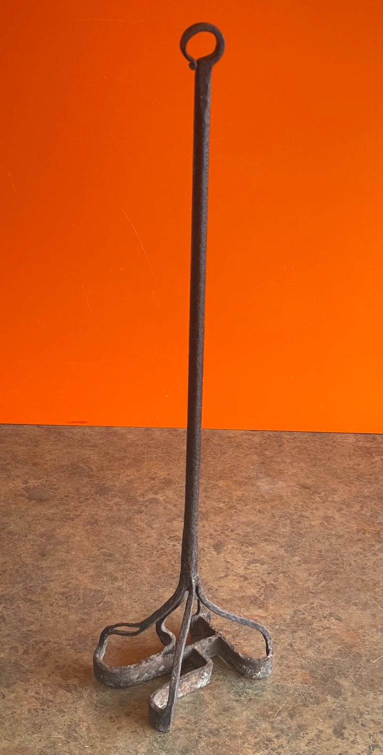 Antique Wrought Iron Western Branding Iron For Sale at 1stDibs