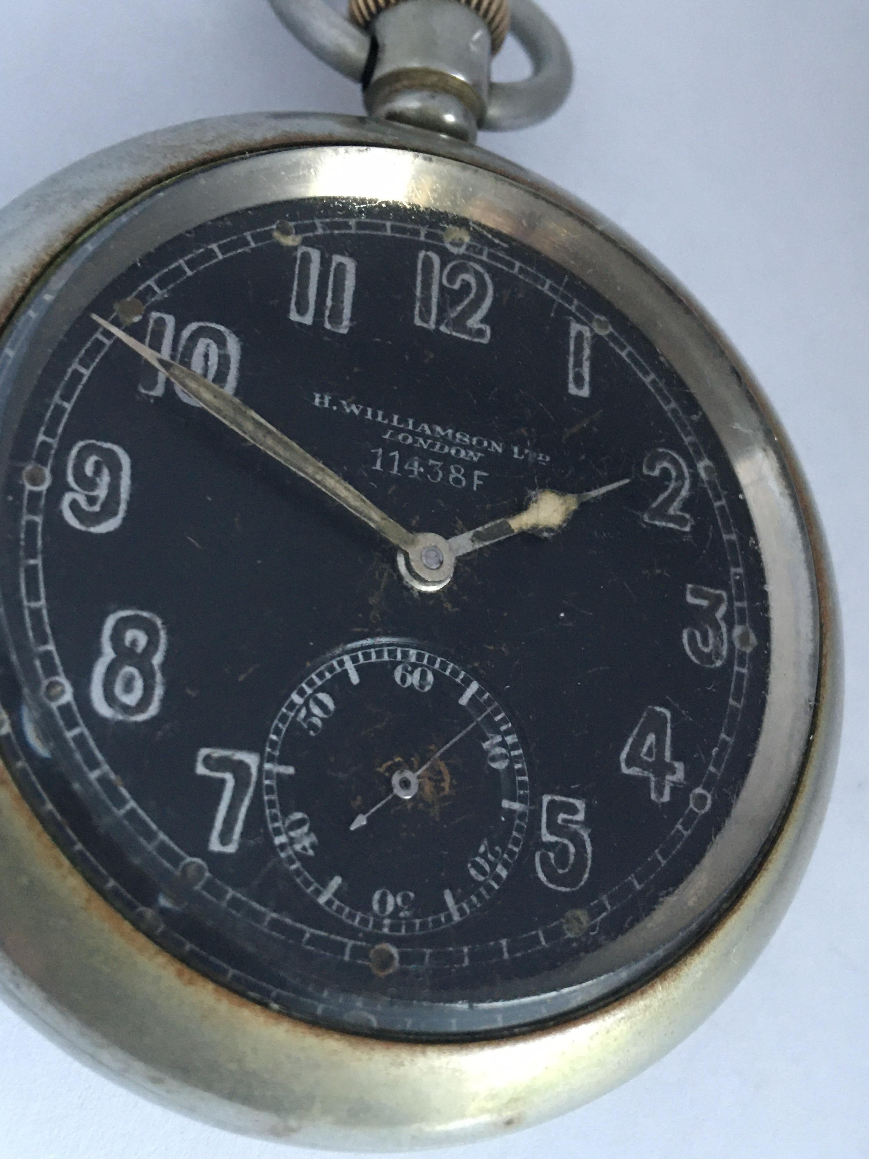 h williamson ltd london pocket watch