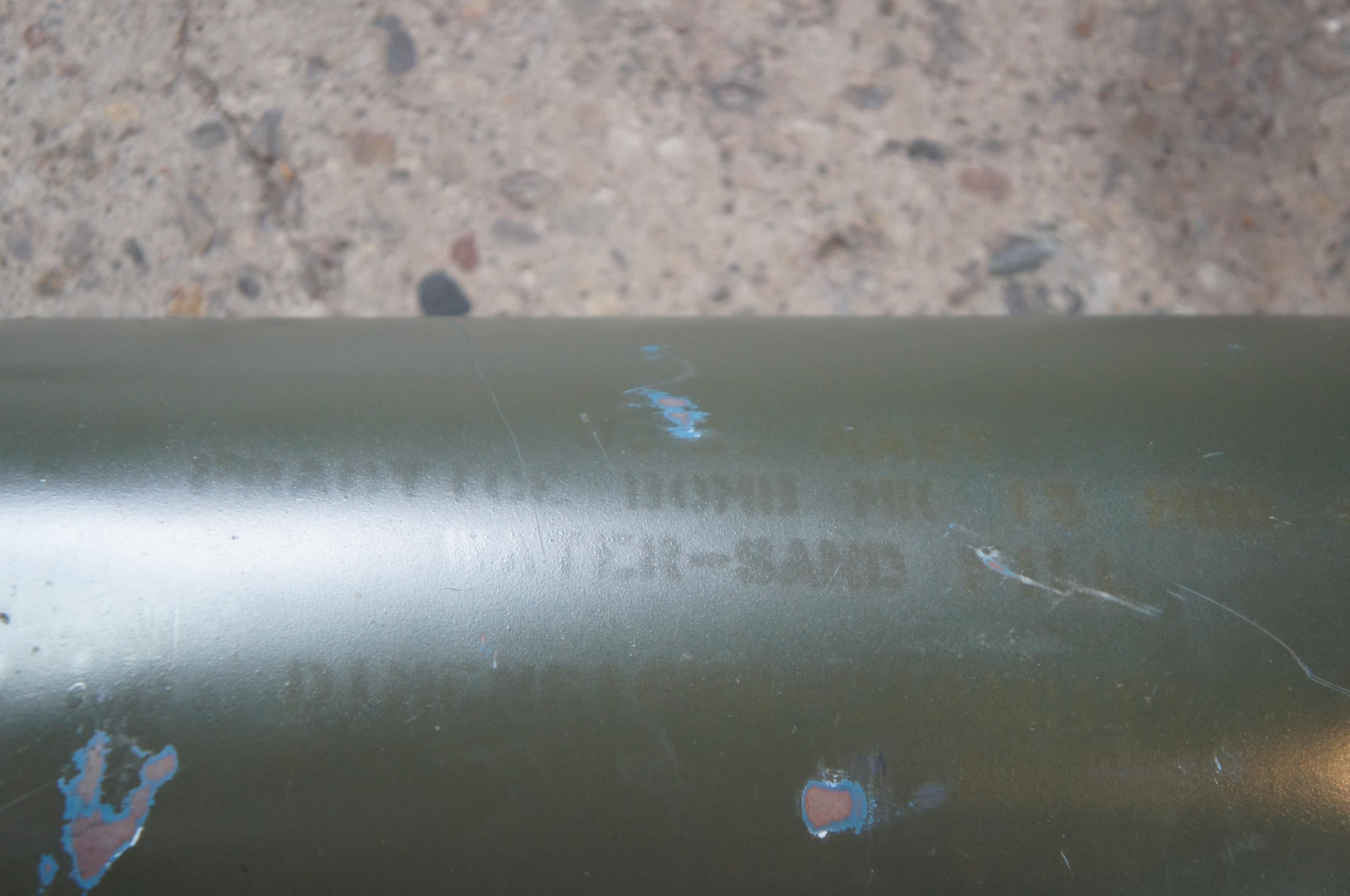 Antique WWII MK 15 Navy Military Practice Bomb Shell Torpedo Missle Test Rocket 1