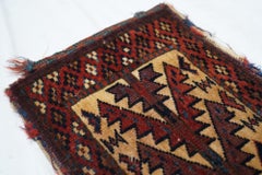 Antique Yamud Rug 1'0" x 1'7''