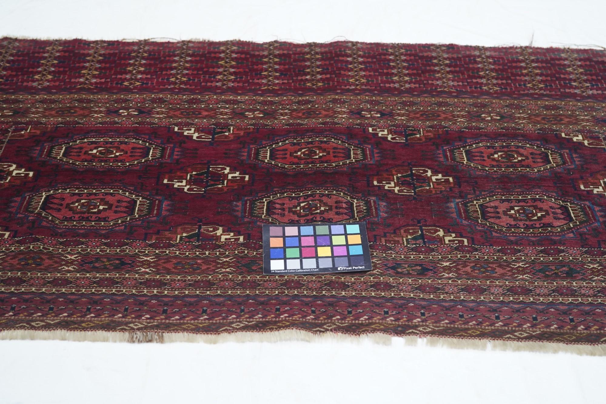 Antique Yamud Rug For Sale 1