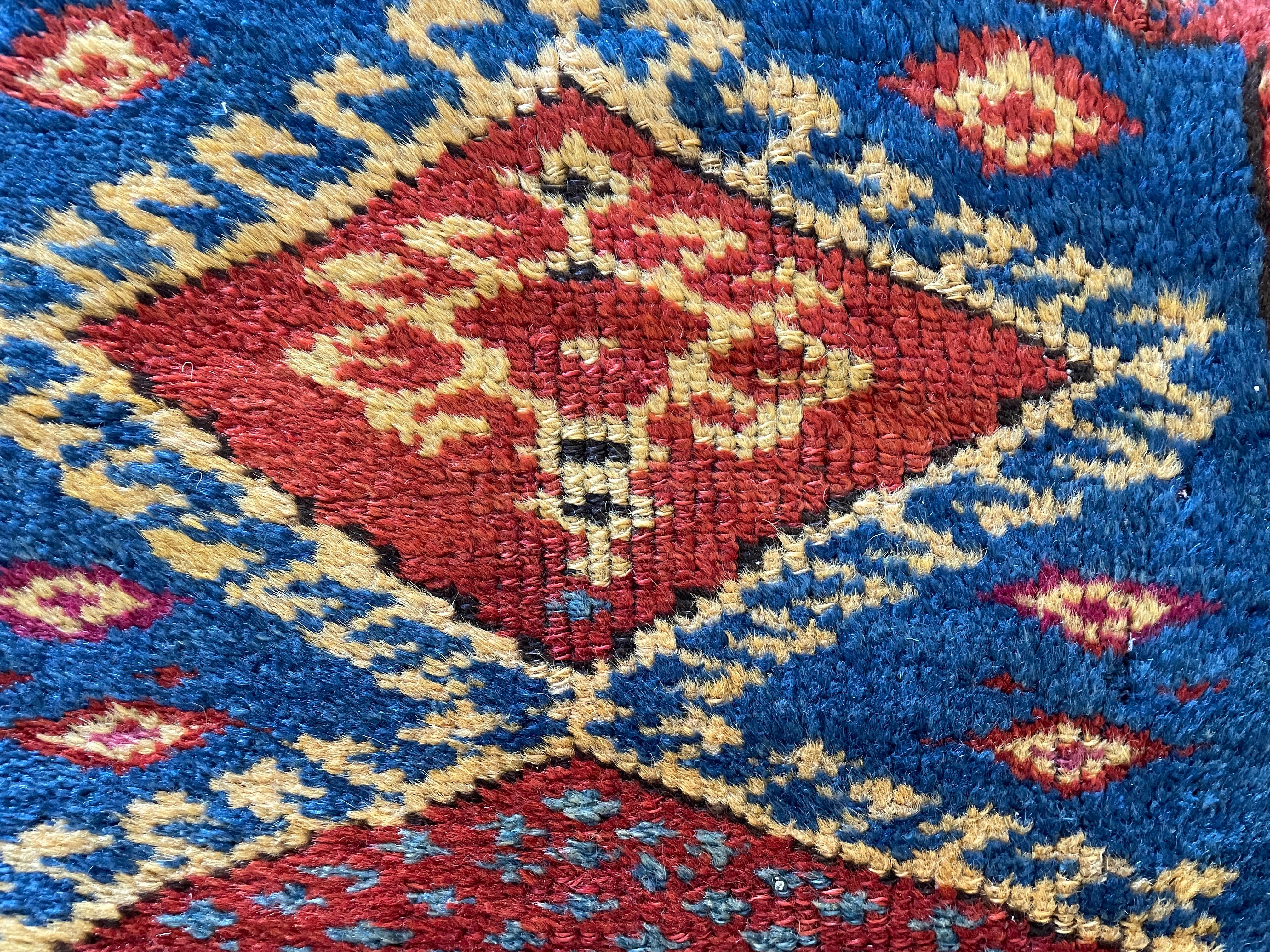 Wool Antique Yastik Turkish Anatolian Rug, AS IS For Sale