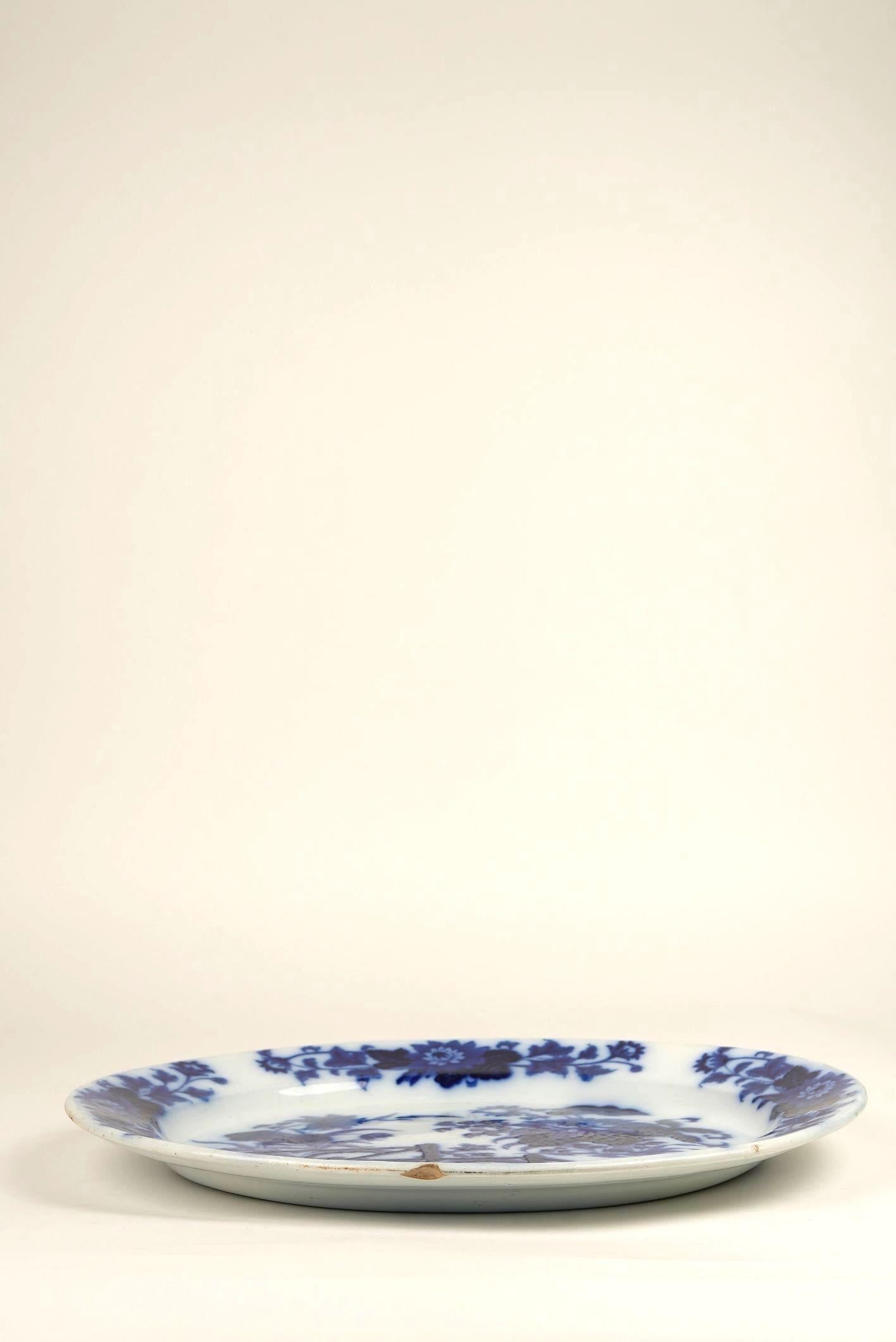 Antico piatto da portata Yedo Pattern di Ashworth Brothers, Inghilterra, circa 1870 in vendita 6
