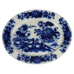 Plat ancien à motif Yedo par Ashworth Brothers, Angleterre, vers 1870