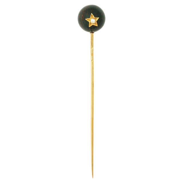 Antique Set of Six Yellow Gold Golf Buttons, Circa 1910 For Sale at 1stDibs