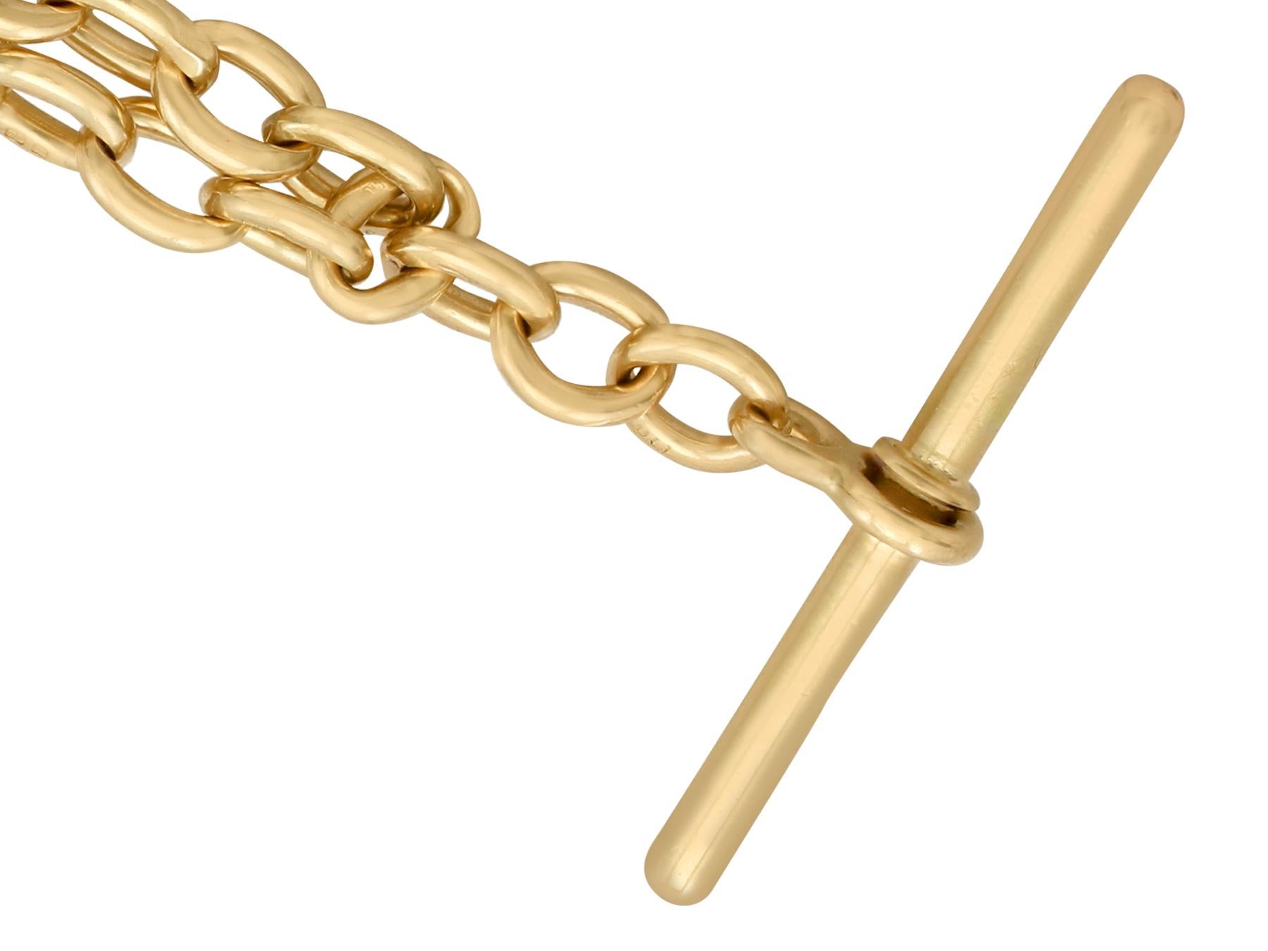 gold albert chain for pocket watch
