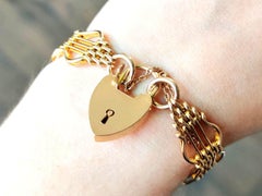 Antique Yellow Gold Gate Bracelet