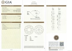 Antique Yellow Gold GIA 2.34ctw Old European French Cut Diamond Engagement Ring