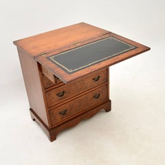 Antique Yew Wood Bachelors Chest of Drawers