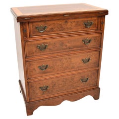 Antique Yew Wood Bachelors Chest of Drawers