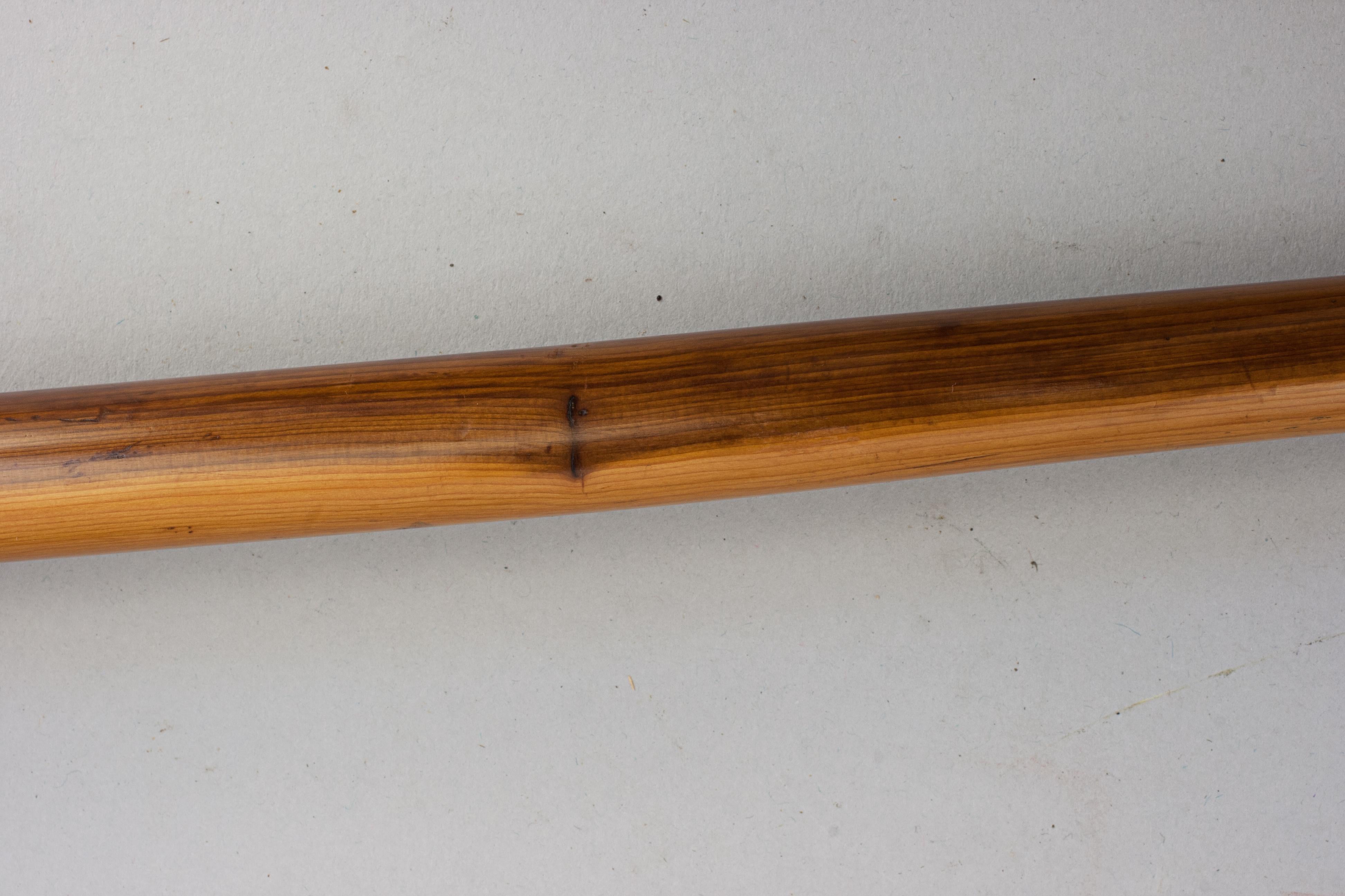 Antique Yew Wood Long Bow, Archery For Sale 5