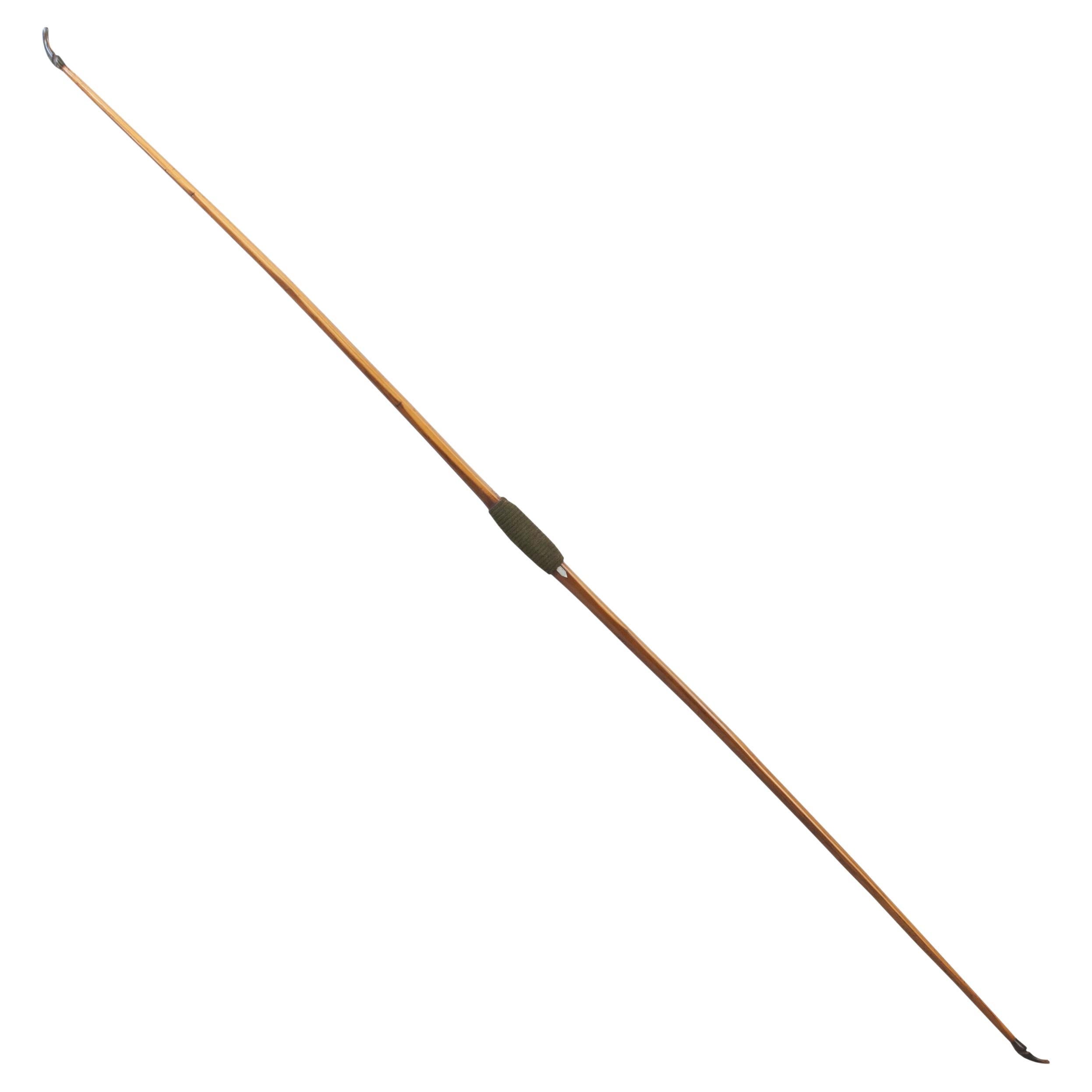 Antique Yew Wood Long Bow, Archery For Sale