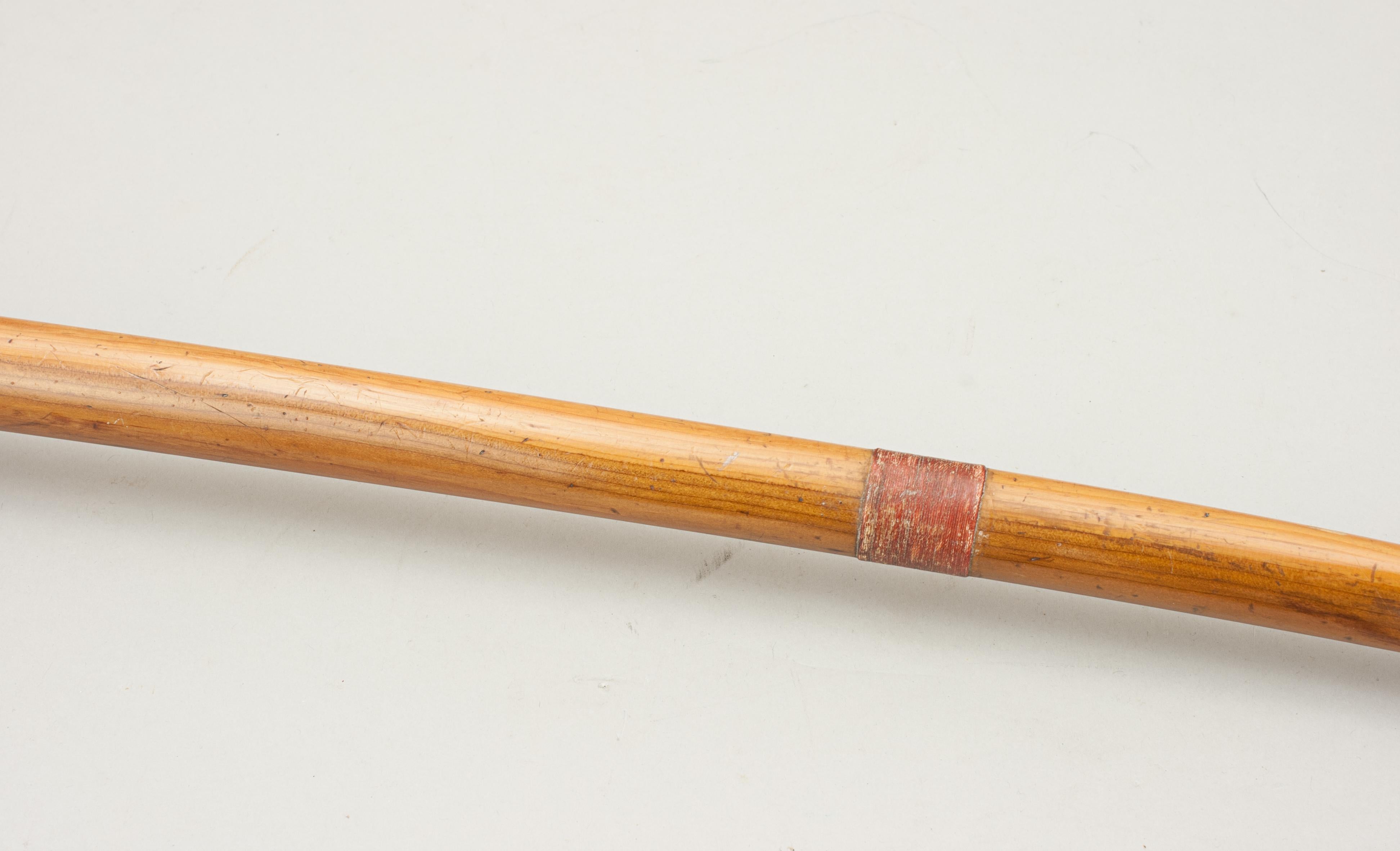 Late 19th Century Antique Yew Wood Longbow by Buchanan of Piccadilly