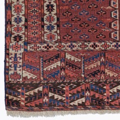 Antique Yomud Ensi Carpet - Mid 19th Century