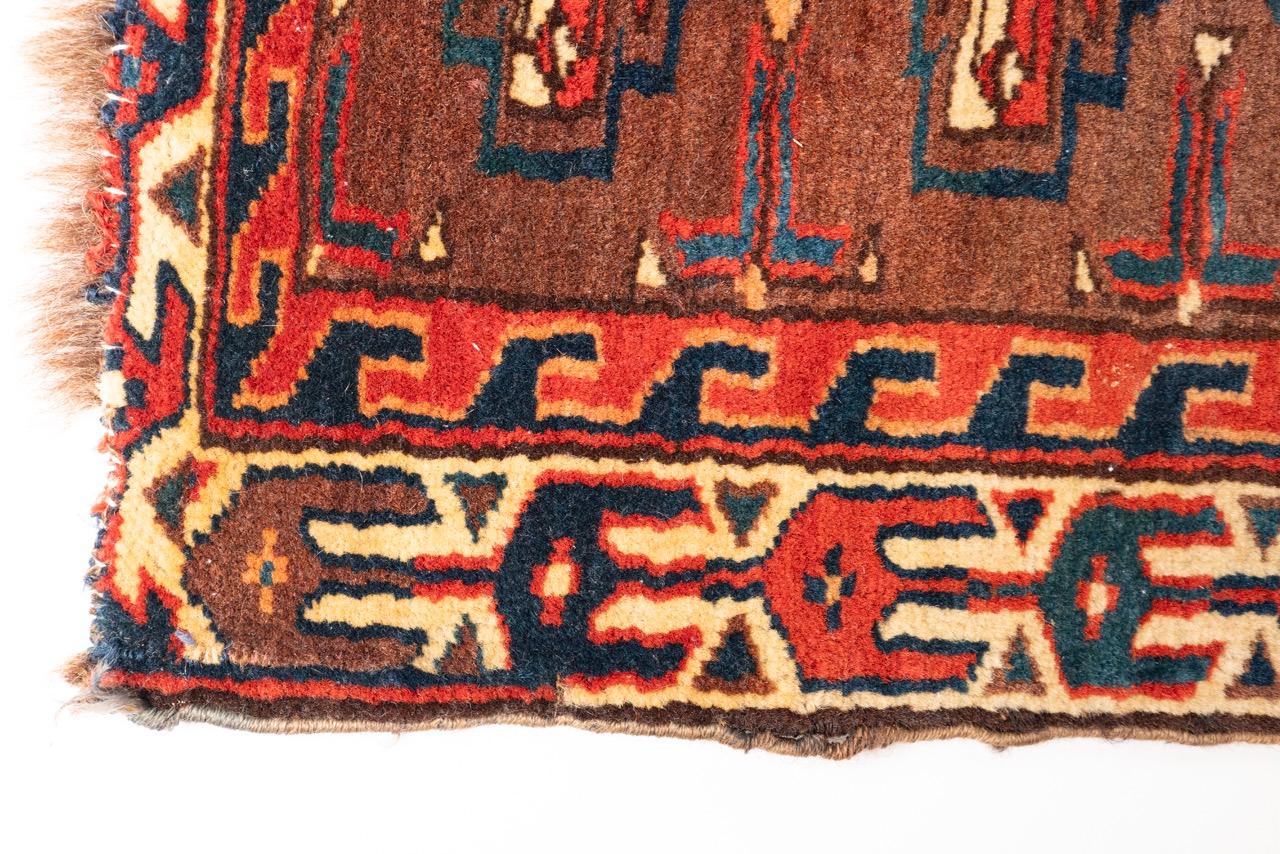 Turkmeno Antico Yomut Chuval in vendita