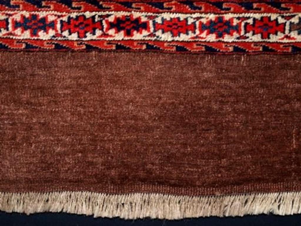 Antico Chuval turkmeno Yomut, a pila intera, CIRCA 1900 In condizioni buone in vendita a Moreton-In-Marsh, GB